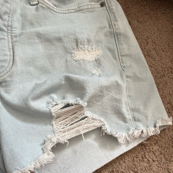 Button Fly OG Straight Cut Off Shorts - Picture 7 of 8